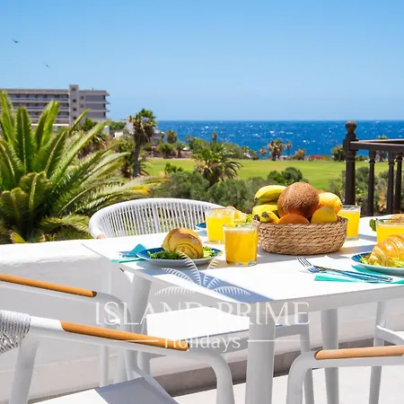 Amazing Sea & Marina Views With Golf Views In Heated Pool Complex Aq846 * San Miguel de Abona